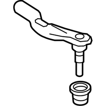 Honda 53560-TLA-A01 End, Drvier Side Tie Rod