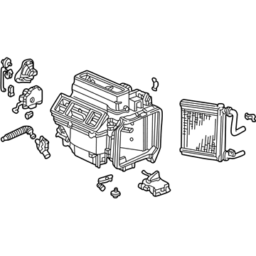 Honda 79100-S4K-A01 Heater Unit