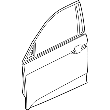 Honda 67010-TXM-A91ZZ PANEL COMP (DOT)