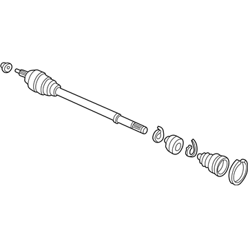 1997 Honda Civic Axle Shaft - 44011-S04-010