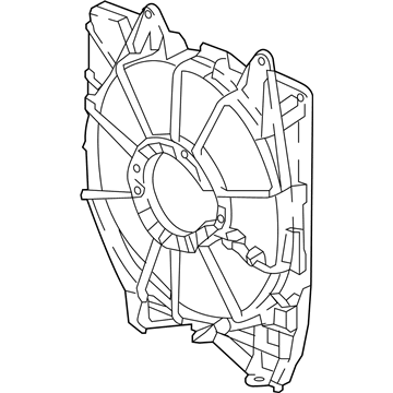 2021 Honda Accord Fan Shroud - 19015-6A0-A01