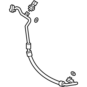 Honda 80315-TZ5-A11 HOSE, DISCHARGE