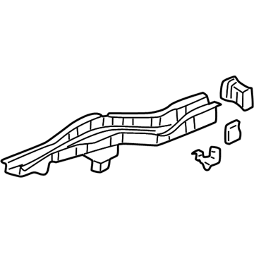 Honda 65660-S9V-A03ZZ Frame, L. RR.