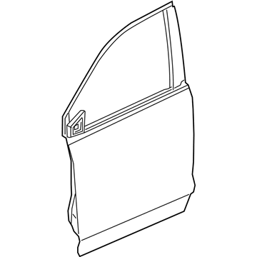 Honda 67010-TG7-A94ZZ Panel Comp R (DOT)