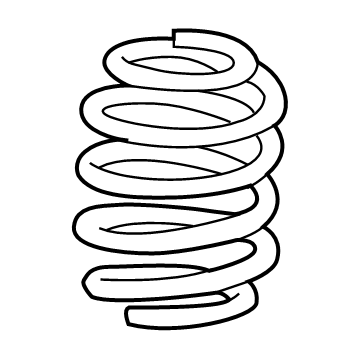 Honda 51401-TGS-A03 Spring, Front Right