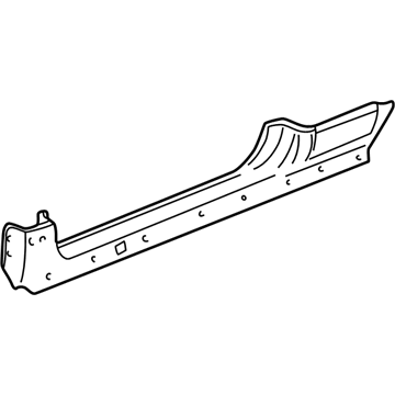 Honda 04641-S00-A00ZZ Panel, L. Side Sill