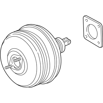 2004 Honda Odyssey Brake Booster - 46400-S0X-033