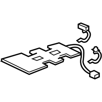 Honda 81134-TA0-A71 Heater, Front Cushion