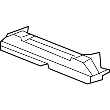 Honda 65700-SXT-A00ZZ Crossmember, Middle Floor