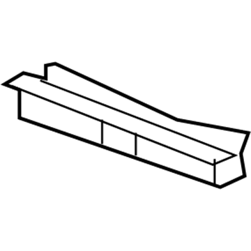 Honda 65750-SWB-A00ZZ Crossmember, RR. Floor