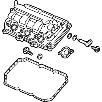 Honda 12320-5J6-A00 Cover Assy., RR. Cylinder Head