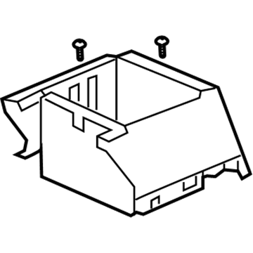 Honda 83414-THR-A11ZA Bin Assy., Sliding *NH900L* (DEEP BLACK)