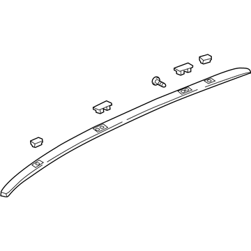 Honda 75250-TLA-A02 RAIL ASSY. R, ROOF