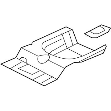 Honda 04655-SNE-A01ZZ Panel Set, RR. Floor