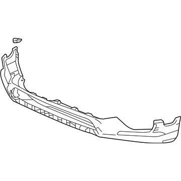 Honda 71110-TG7-A50 GARNISH, FR. BUMPER FACE SKID