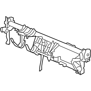 Honda 61310-SLN-A20ZZ Beam, Steering Hanger