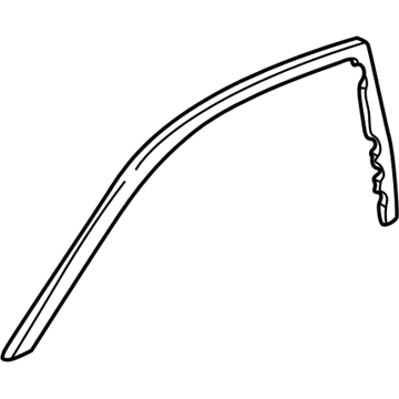 1997 Honda Civic Door Seal - 72325-S04-A01