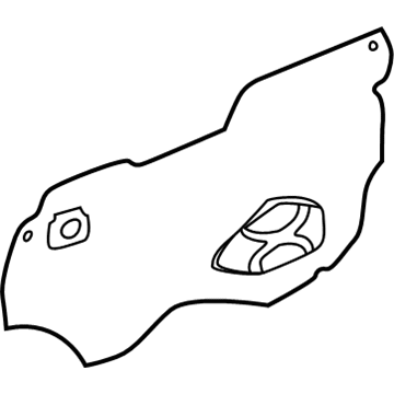 Honda 72321-S04-A10 Seal, R. FR. Door Hole