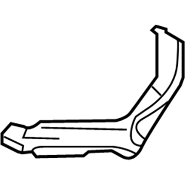 2010 Honda Element Radiator Support - 04687-SCV-A50ZZ