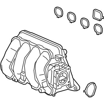 Honda 17100-5WJ-A01 Manifold Complete, In