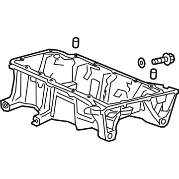 2020 Honda Clarity Plug-In Hybrid Oil Pan - 11200-5WJ-A00