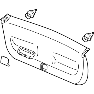 Honda 84440-TM8-A02ZA Lng (Lower) *NH686L*