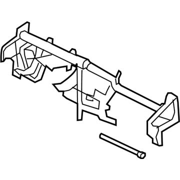 Honda 61310-SNA-A22ZZ Beam, Steering Hanger