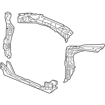 Honda 60400-TK8-A00ZZ Bulkhead, Front