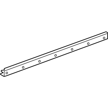 Honda 72875-T0A-A01 Weatherstrip,L RR Door