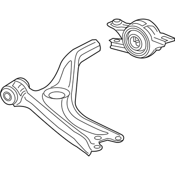 Honda 51350-TRT-A01 Arm, Right Front (Lower)