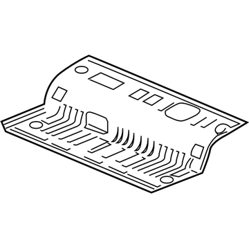 Honda 65511-T6Z-A00ZZ Panel, Middle Floor