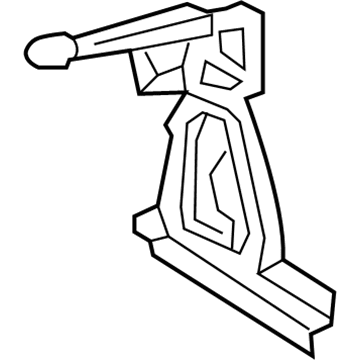 Honda 63720-TR0-305ZZ Gutter, L. RR.