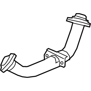 Honda HR-V Exhaust Pipe - 18210-T7X-A82