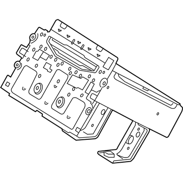 Honda 39171-TR2-A21 Audio Unit Assy., Base