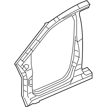 Honda 04635-TR6-A50ZZ Panel Set, R. FR. (Outer)