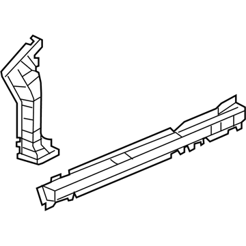 Honda 63220-TR6-305ZZ Reinforcement, R. Side Sill