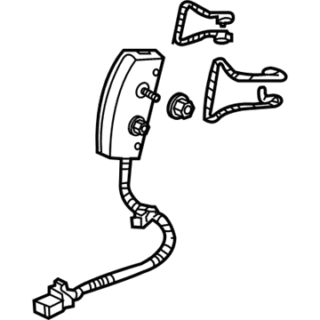 Honda 78050-TK6-A00 Module Assembly, Passenger Side