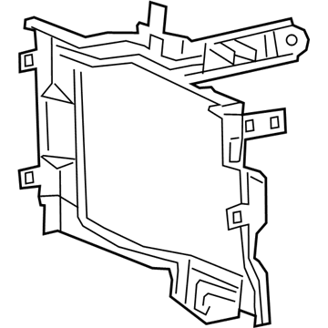 Honda 37821-RLV-A50 BRACKET, POWERTRAIN CONTROL MODULE