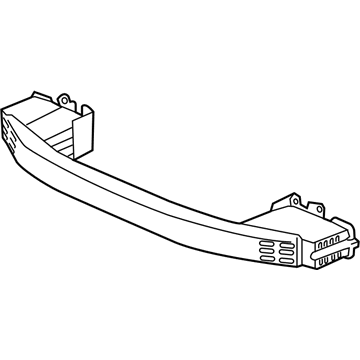 Honda 71130-TBA-A00 Beam Comp,FR Bump