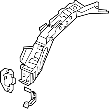 Honda 04674-TR3-A00ZZ Extension Set R,FR W/H