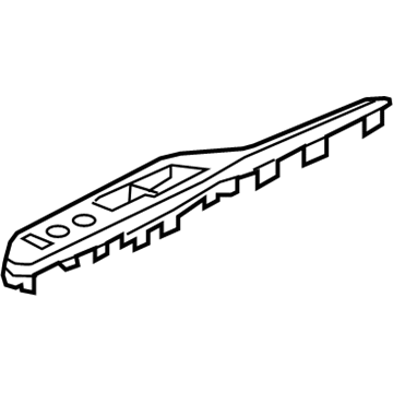 Honda 83597-TGG-A01ZA Panel Comp., L. FR. Power Window Switch (Master) *NH900L