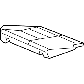 Honda 82137-SWA-A01 Pad Assy., R. RR. Seat Cushion