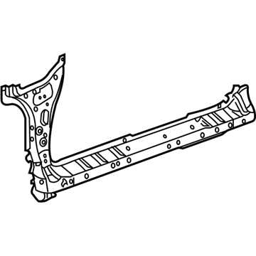 Honda 63220-TK6-306ZZ Stiffener Set, R. Side Sill