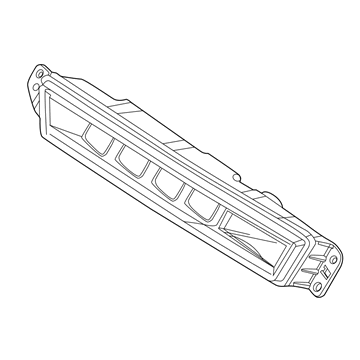 Honda 33950-TME-T01 Foglight Assembly, Left Front