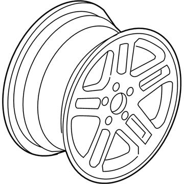 Honda 42700-S9V-A91 Disk, Aluminum Wheel (16X6 1/2Jj) (Tpms) (Topy)