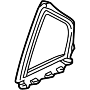 Honda 73441-S5D-A01 Seal, R. RR. Door Quarter