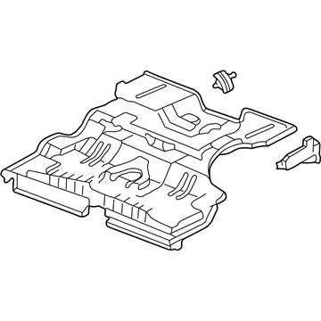 Honda 04655-S02-A21ZZ Panel Set, RR. Floor
