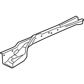 Honda 65611-TLA-305ZZ Frame A, R. RR.