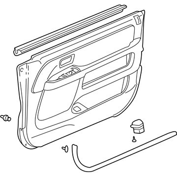 2002 Honda CR-V Door Trim Panel - 83533-S9A-A01ZA