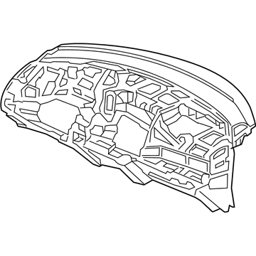 Honda 77100-SZT-G00ZB Panel, Instrument (Typez)